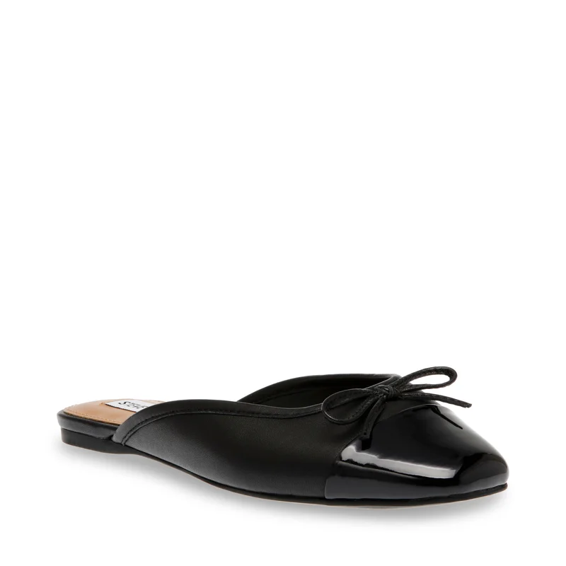 STEVE MADDEN  Steve madden nella black leather ballet flats for Women | Best Price UAE